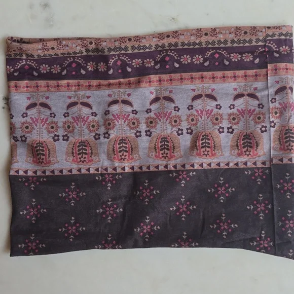 NWT Natural Life Boho Bandeau (Full Size) in Mocha Tulips - Picture 12 of 12